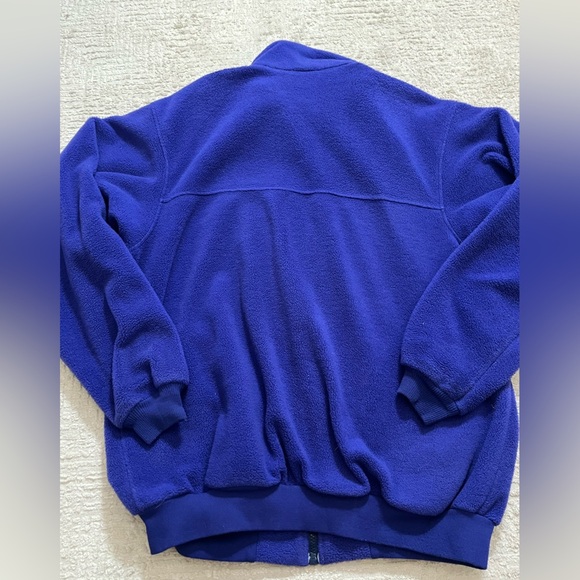 Vintage Patagonia Made in USA Fleece Bomber fit Full Zip Jacket - Picture 10 of 10